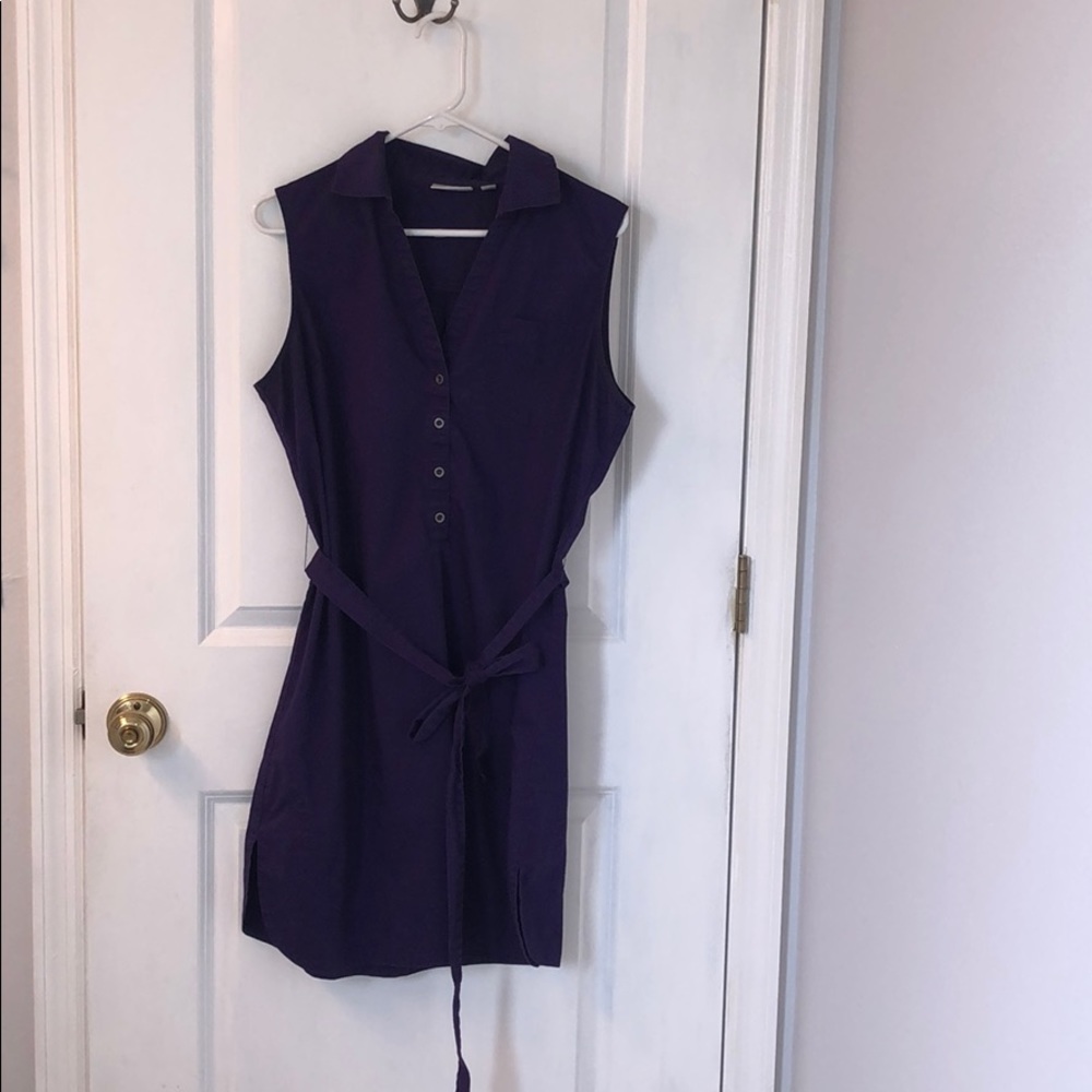 New York & Co purple sleeveless dress